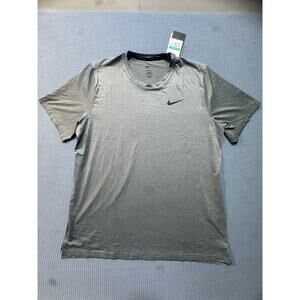 Nike  Dri-FIT  Men T-Shirt Sz XL Gray Brand New
